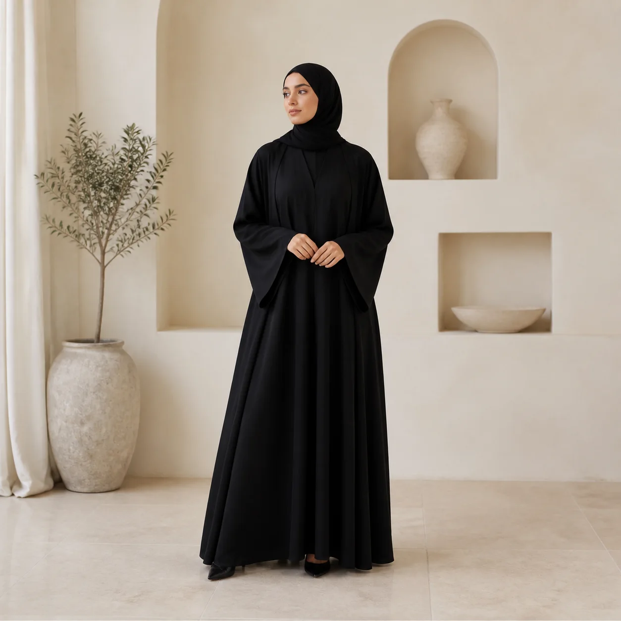 Everyday Black Abaya